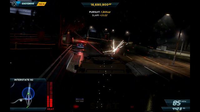 Need for Speed Most Wanted - SWAT Reverse Speed Hack смотреть онлайн