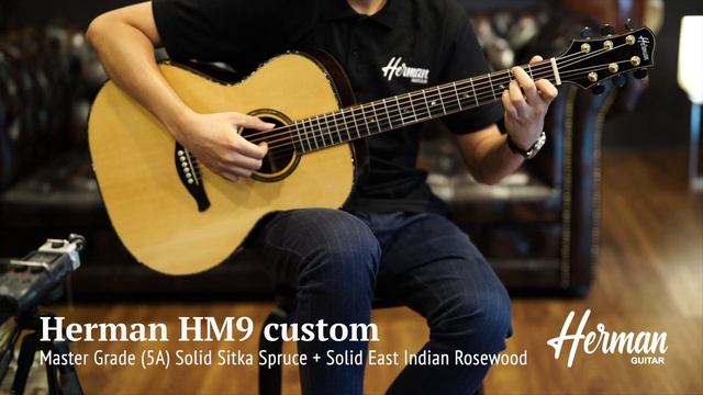 Herman HM9 Customไม้หน้า 5A (All Solid) смотреть онлайн