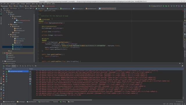Simple Web Application using Java EE смотреть онлайн