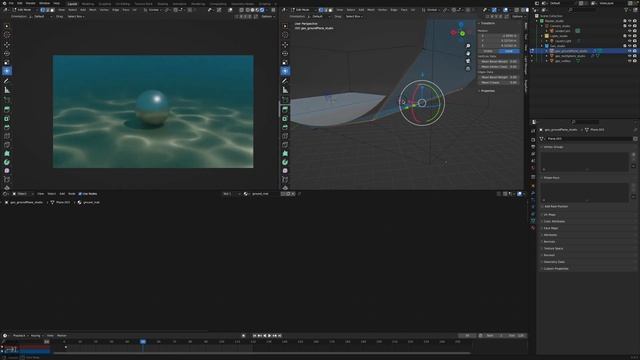 Underwater Caustics in Nuke and Blender | Tutorial смотреть онлайн