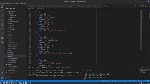 Forza Horizon 1 Card Game Project Part 003 | Loading JSON Data смотреть онлайн