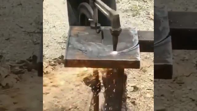 резка резаком как быстро вырезать любой круг ровно пропан и кислород смотреть онлайн