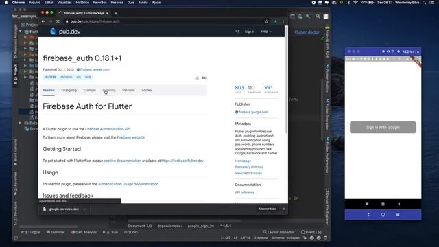 Flutter - Login With Google - PART 4 смотреть онлайн