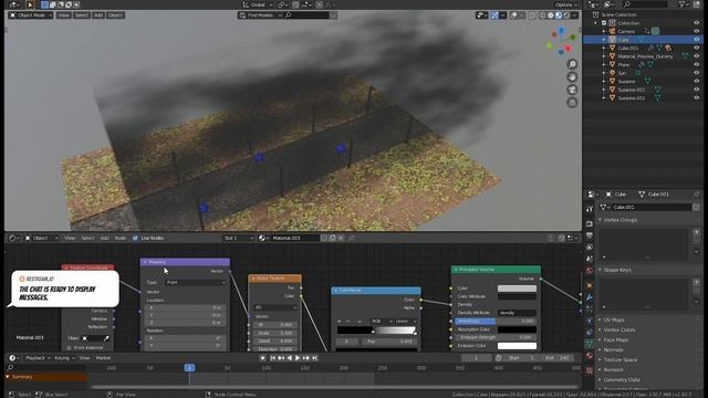 Blender 3D Динамический Туман смотреть онлайн