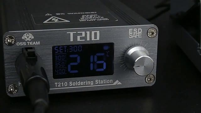 Oss Team T210 Soldering Iron смотреть онлайн