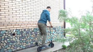 Обзор самоката Rush Action SKL-037A. Как собрать новый самокат. Scooter review.