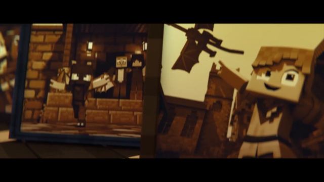 "Alex and the Dragon" 1 HOUR | Minecraft Animated Music Video (Song by TheFatRat) смотреть онлайн
