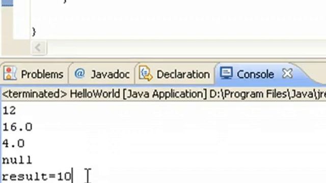Lesson 3.1. Операторы Java смотреть онлайн