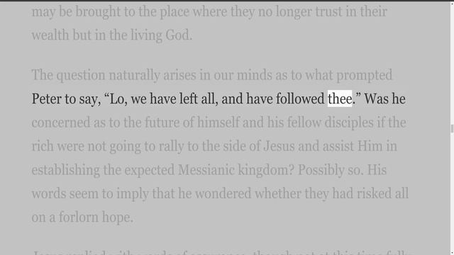 Commentary on Mark, by H A Ironside, Chapter Ten The Path Of Discipleship Part Two смотреть онлайн