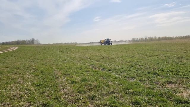 Подготовка поля под сев крапивы двудомной. смотреть онлайн