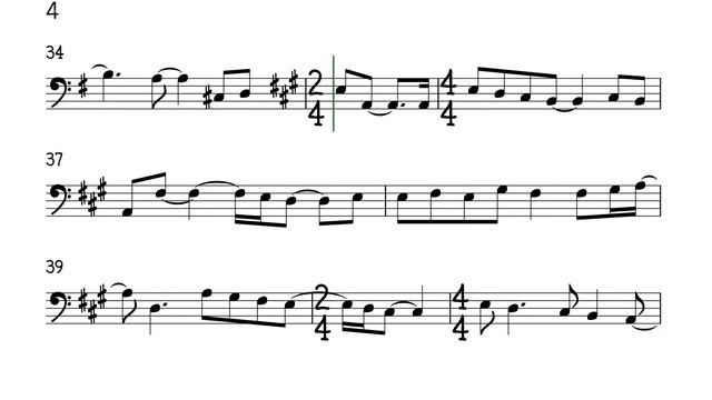 From This Moment On Cello Trombone Sheet Music Backing Track Play Along Partitura смотреть онлайн