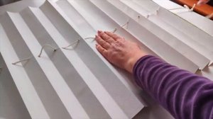 Как сделать жалюзи из остатков обоев. Самый простой и красивый способ