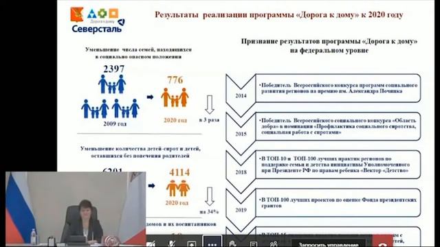 Ежегодный экспертный совет по итогам деятельности БФ "Дорога к дому" смотреть онлайн