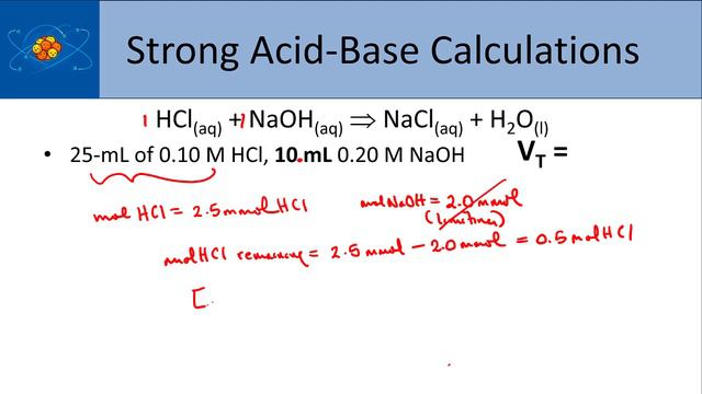 03 Ch 18 Strong Acid Base Titration Curve Calculations смотреть онлайн