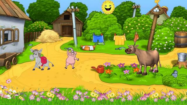 Корова Лола/Песни для детей и малышей\звуки голоса животных смотреть онлайн