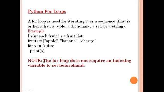 Loops In Python || Range function in python | for loop in python || while loop in python смотреть онлайн