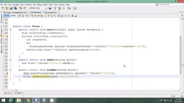 How to make virus in java смотреть онлайн