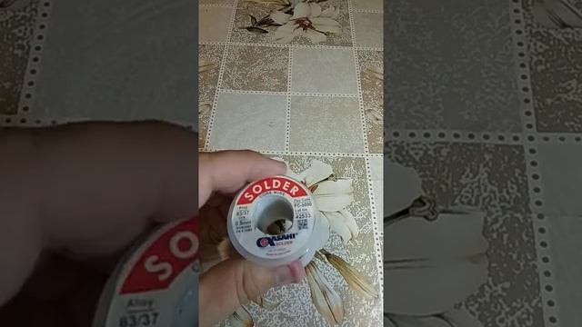 Мой набор припоем ASAHI, ВЕКТА, FELDER и KAINA