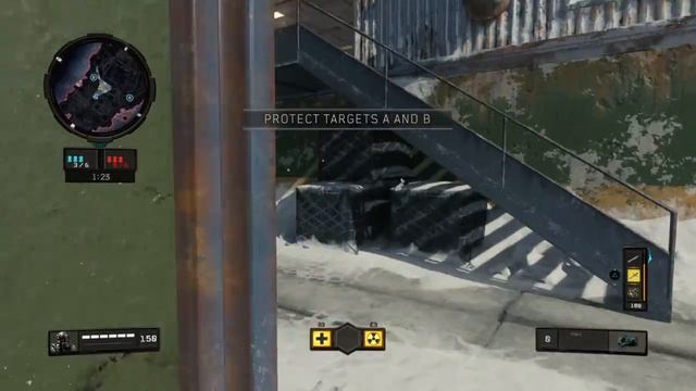How to scare and make a player jump off the map (CoD: BO4 3v3 GBs) смотреть онлайн