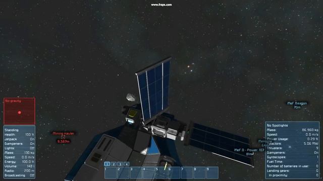 Space Engineers Programming - Self stabilising horizontal and vertical solar panel (No Mods ) смотреть онлайн