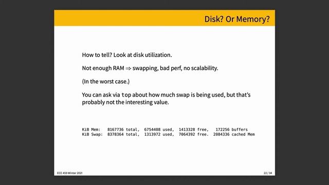 ECE 459 Lecture 29: Profiling and Scalability (Example) смотреть онлайн