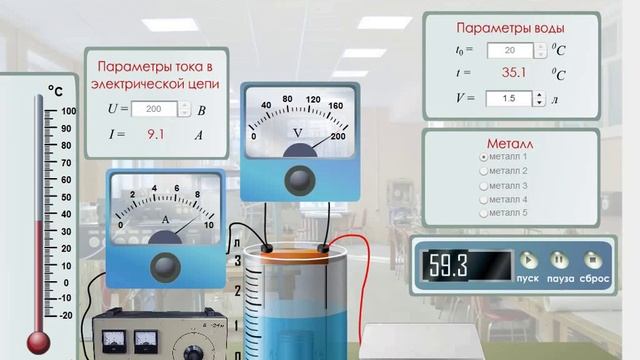 Виртуальные лабораторные работы по физике https://efizika.ru смотреть онлайн