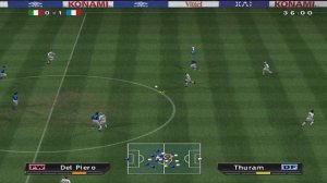 PES 2 2002 (PS2) GAMEPLAY 1080p 60 FPS PLAYSTATION 2