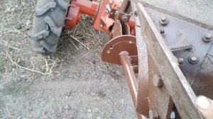 Самодельный оборотный плуг на мотоблок АГРО.