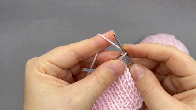 очень ?НЕЖНАЯ? резинка спицами схема и описание смотреть онлайн