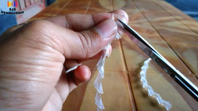 Make A Wonderful Flower Key Ring By Plastic Pipe Very Easily | Simple Life Hack | By SJS Production