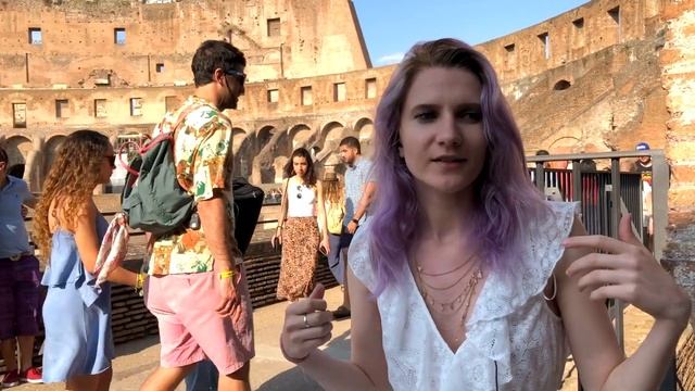 Рим. Колизей, фонтан Треви и ночной город. смотреть онлайн