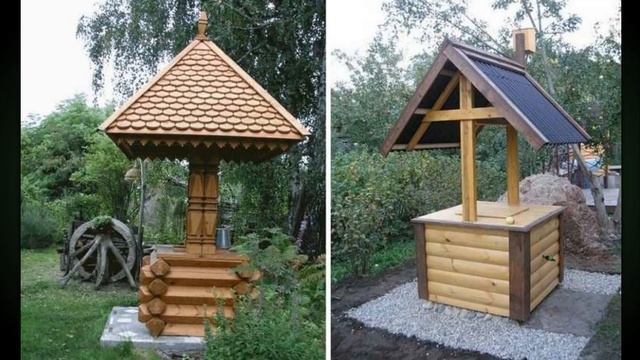 Оформления колодца отделка и обустройство идеи для дачи и частного дома дизайнерские решения смотреть онлайн