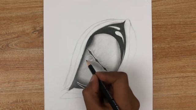 How to draw a realistic dragon's eye drawing a dragon's eye смотреть онлайн