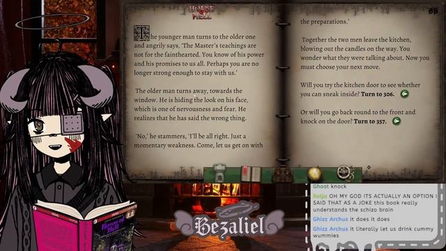[fighting Fantasy: House Of Hell] Spooky Cyoa! Chat Picks The Path!!