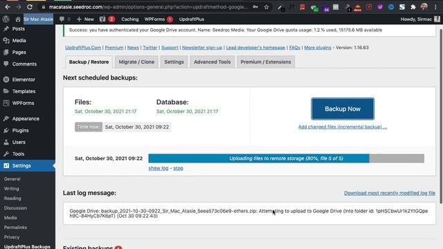 Updraftplus WordPress backup plugin (2022 Tutorial) смотреть онлайн