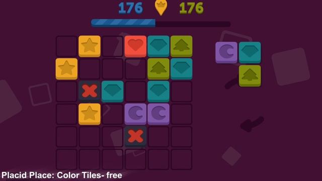 Placid Place: Color Tiles - Прикольный тайм-киллер на Android смотреть онлайн