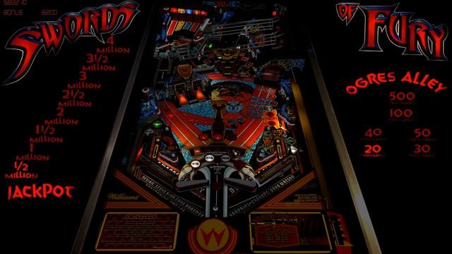 Swords of Fury (V2.0) Pinball VPX смотреть онлайн