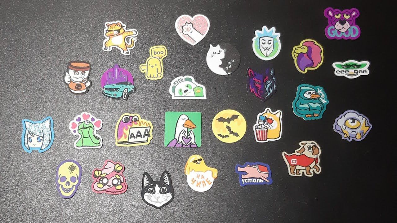 СТИКЕРСЫ из Магнита / Обзор полной коллекции ! смотреть онлайн