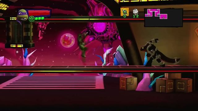 Teenage Mutant Ninja Turtles Danger of the Ooze All Cutscenes / Movie смотреть онлайн