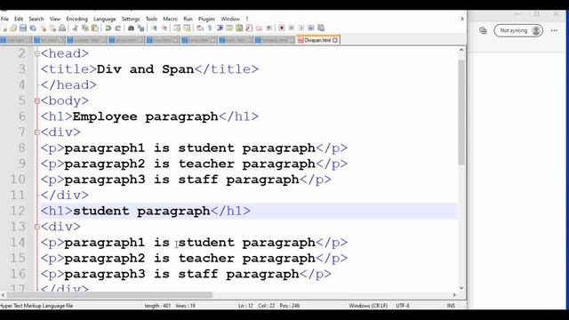 HTML TUTORIAL: ክፍል 11/HTML Div and Span/ #amharic #javaprogramming #ethiopianeducation #programming смотреть онлайн