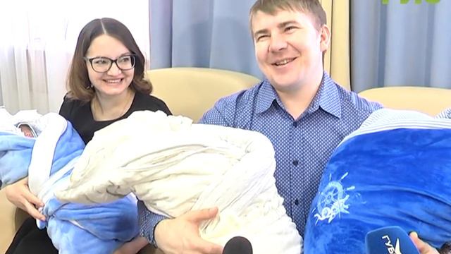 Счастье в тройном размере. Самарская семья вмиг стала многодетной смотреть онлайн