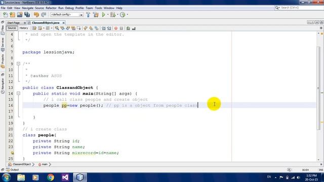 How to Class and Object in Java Netbeans смотреть онлайн