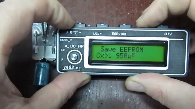 настройка измерителя ESR_LCF от Miron63