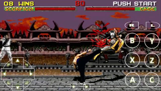 Mortal Kombat II Sega 32x Scorpion GamePlay Android | Retroarch смотреть онлайн