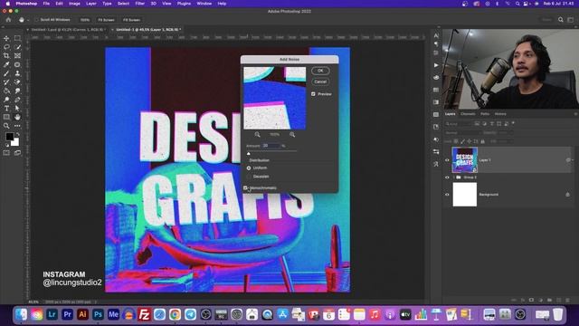 Cara Desain Print Distortion Effect - Old Retro Poster Style - Photoshop Tutorial Indonesia смотреть онлайн