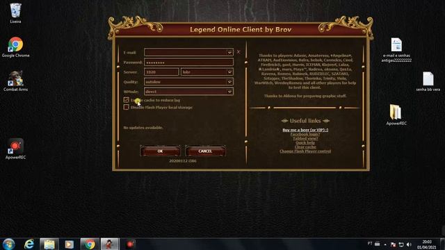 Brov Legend Online e install flash player Passo a Passo смотреть онлайн