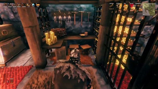 Valheim - "Tower Bridge Harbor House" (TOUR) - Full Size Crane Included! смотреть онлайн