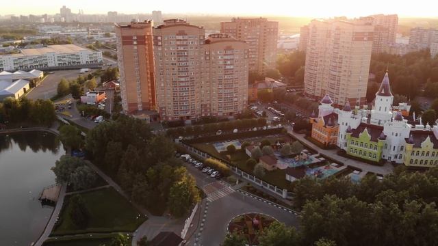Совхоз имени Ленина с высоты птичьего полета смотреть онлайн