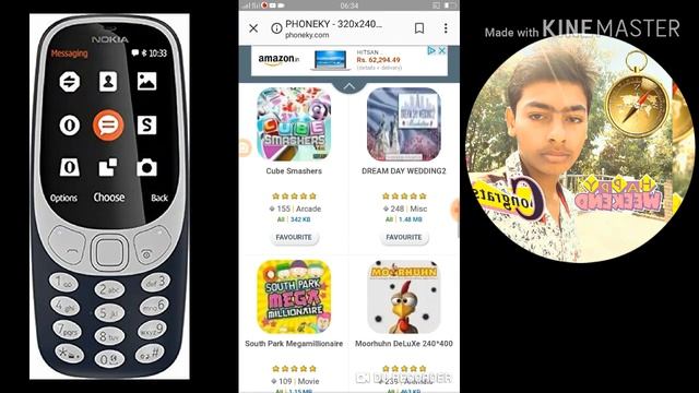 How to download games and apps in Nokia 3310 ? смотреть онлайн