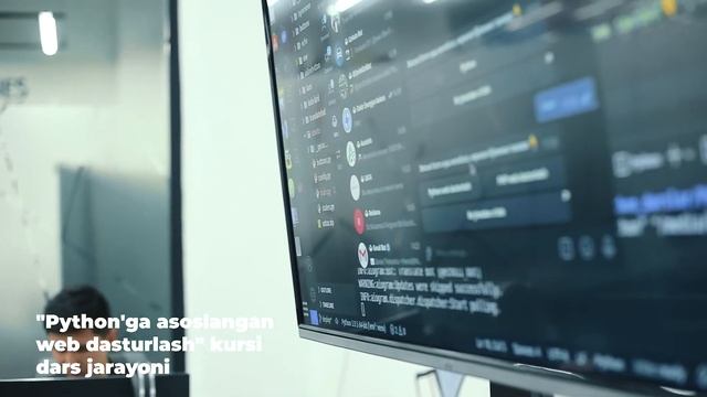 «Python’ga asoslangan web dasturlash» kursi dars jarayoni смотреть онлайн